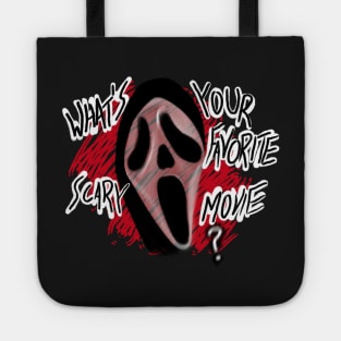 What’s your favorite scary movie? Scream Horror Movie Tote