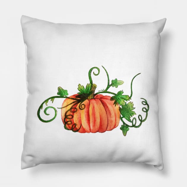 Pumpkin Pillow by JessiLeigh