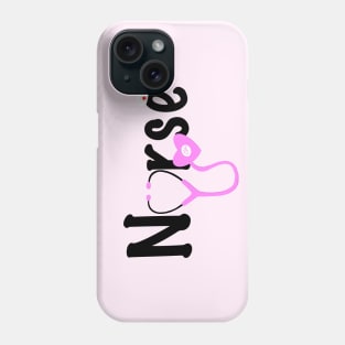 ER Nurse Life Stethoscope Heart Love Gift Phone Case