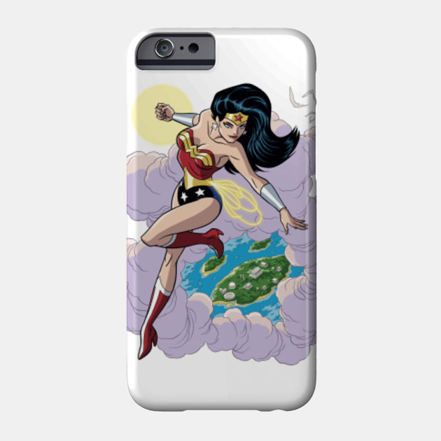 Wonder Woman Paradise Island Wonder Woman Phone Case Teepublic
