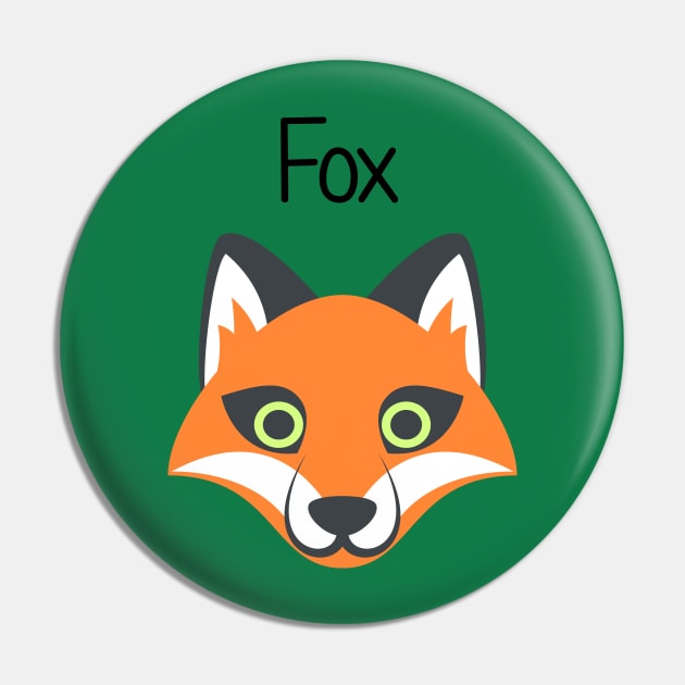 Sly Foxy Fox Pin by EclecticWarrior101