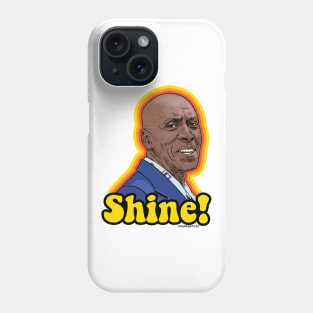 The Shining- Dick Hallorann "Shine!" - Retro sunburst Phone Case