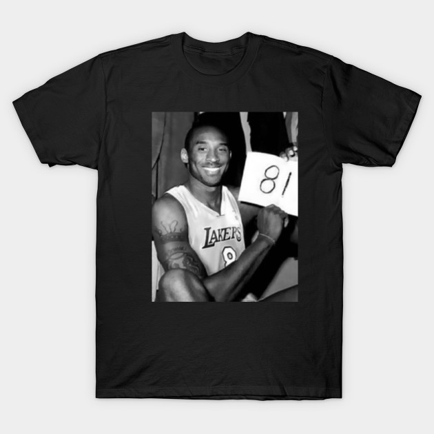 kobe bryant 81 point shirt