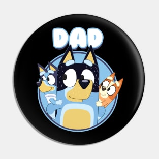 Best Dad Forever Pin