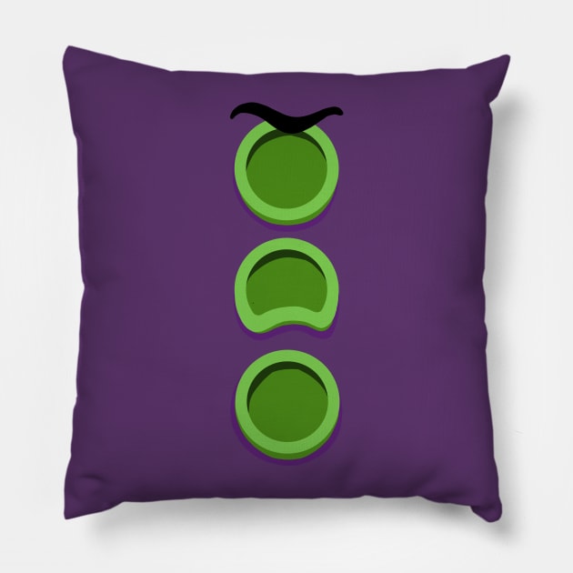 Purple Tentacle - Day of the Tentacle Pillow by spookyruthy