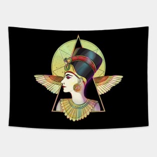 Goddess Nefertiti of Egypt Tapestry