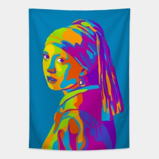 Girl With A Pearl Earring Tapestry