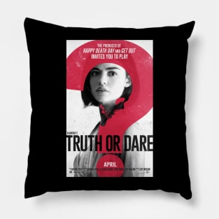 Truth or Dare Movie Poster Pillow