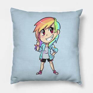 Chibi Rainbow Dash Pillow