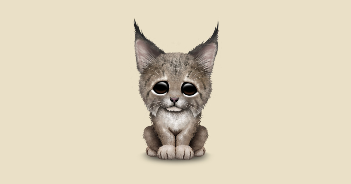 cute baby lynx cub lynx t shirt teepublic eye chart shirt