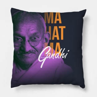 Gandhi The Great Soul Pillow