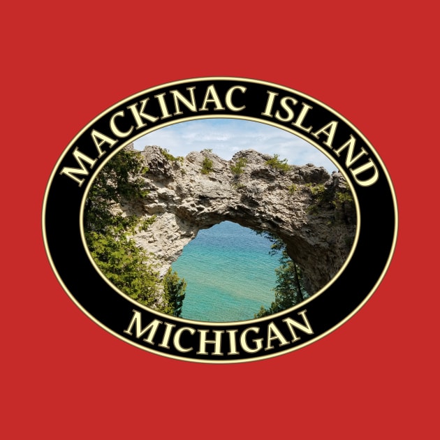 Arch Rock on Mackinac Island, Michigan by GentleSeas