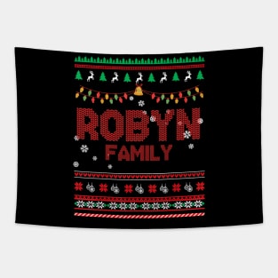 Robyn Family Christmas, Name Xmas , Merry Christmas, Name , Birthday, Middle name Tapestry
