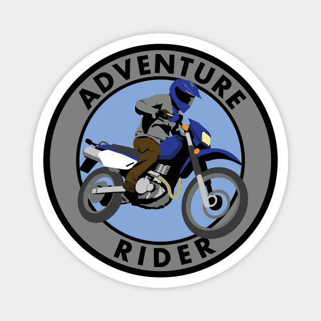 Adventure Rider Dual Sport Magnet by BadgeWork