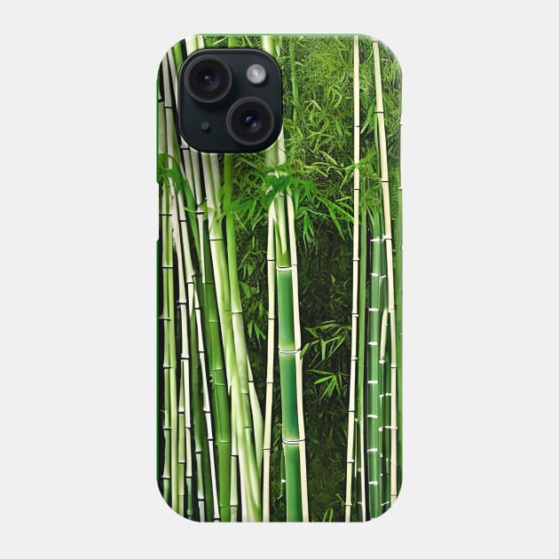 wild and naturel bamboo Phone Case by htp-store