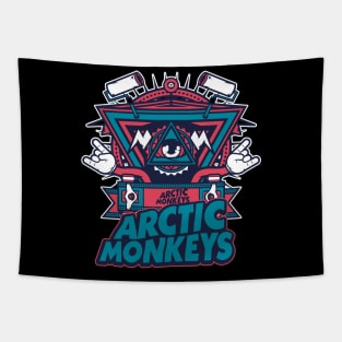 Arctic Rock Band Art Tapestry