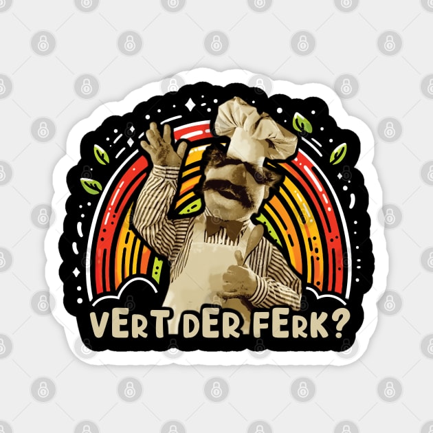 Vert Der Ferk Magnet by Trendsdk