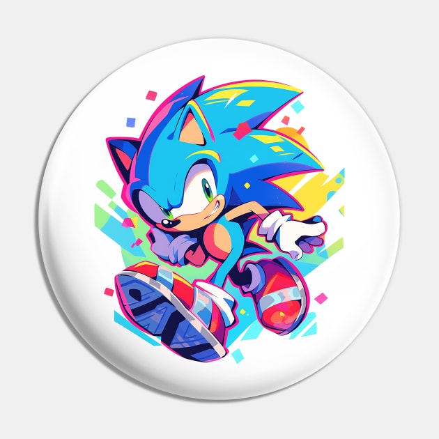 sonic Pin by skatermoment