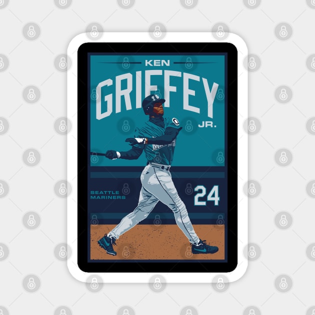 Shirts  New Ken Griffey Jr 24 Seattle Mariners Teal Green