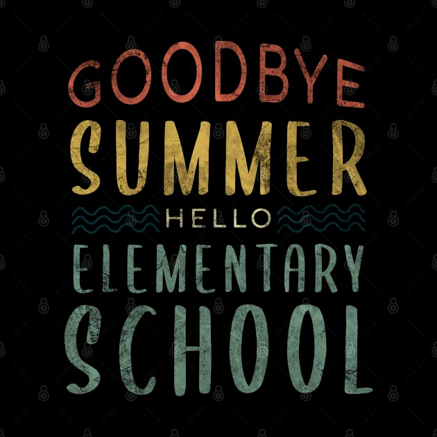 Goodbye Summer Hello Elementary School - Back To School by zerouss