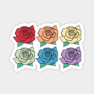 Roses (Pride) Magnet