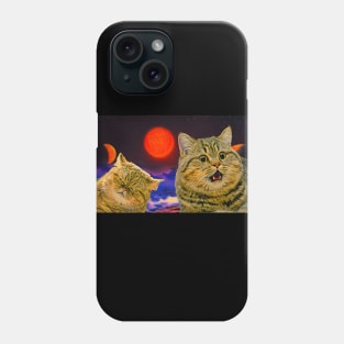 mars cat t-shirt episode 9 Phone Case