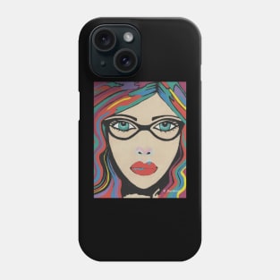 SCARLETT Pretty Girls Woman Painting Phone Case