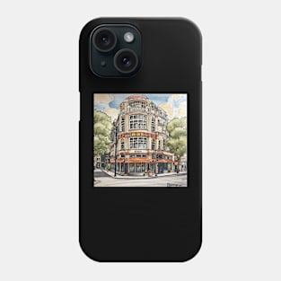 Boise city drawing Phone Case