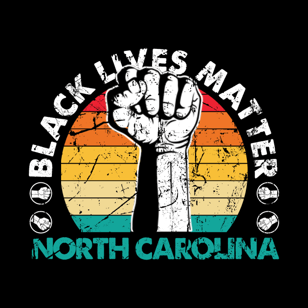 North Carolina black lives matter political protest by Jannysingle