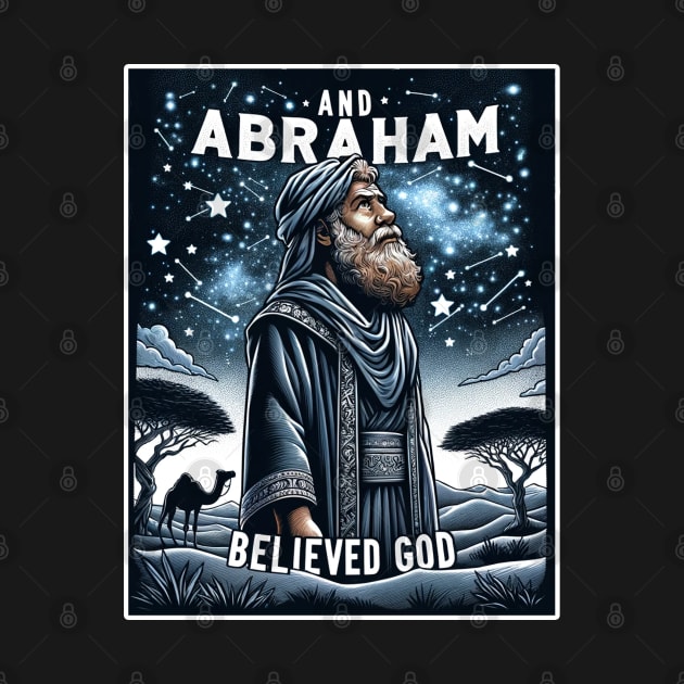 Starry Night Faith - Abraham's Trust in Divine Promise by Reformed Fire