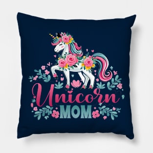 unicorn mom Pillow