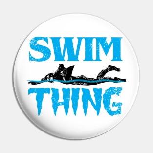 Mens Swim Thing Swimming Pin