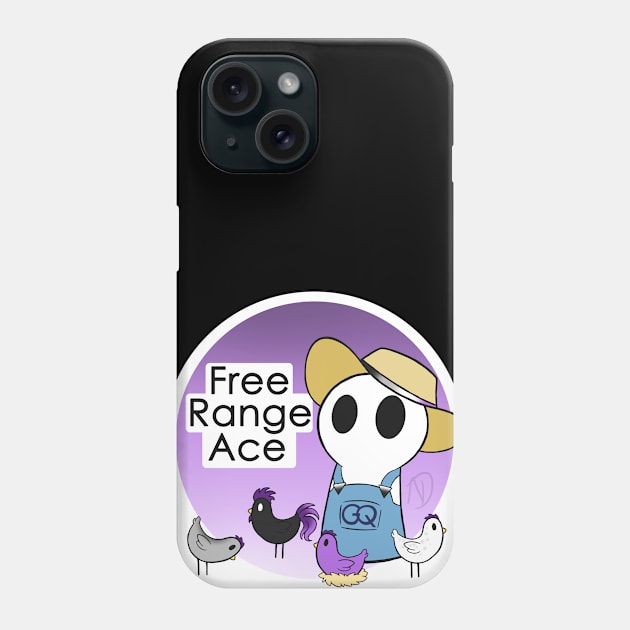General Queeries - Free Range Ace Phone Case by That's Not Canon Productions