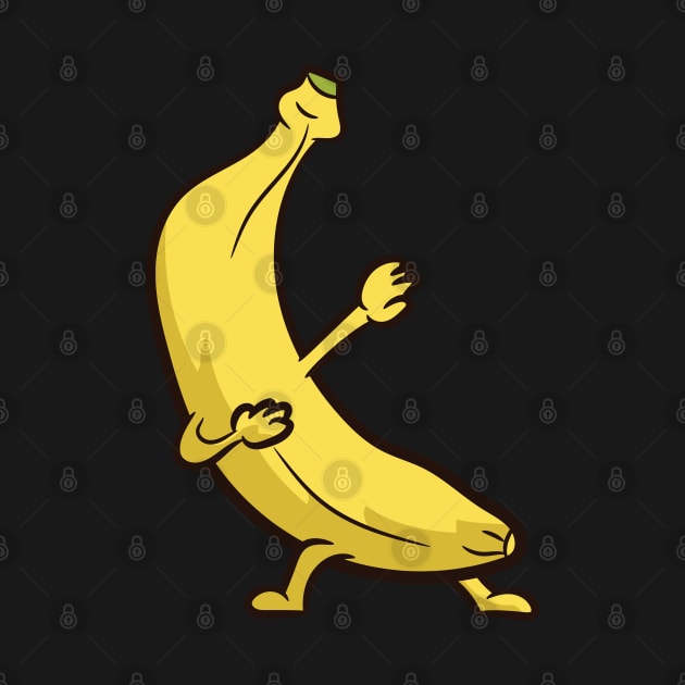 Cool Dabbing Banana Cool Banana Dab Fruit by EQDesigns