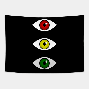 Traffic Eyes Tapestry