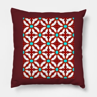 Turquoise granada Pillow