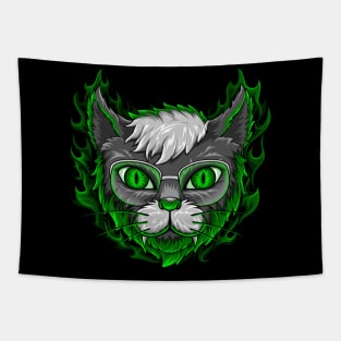 Tommy the Venomous Cat Tapestry