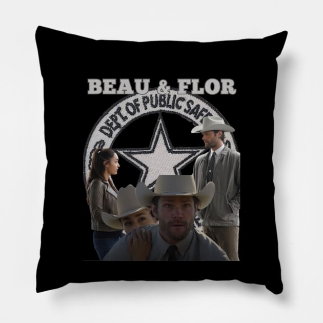 Beau & Flor Pillow by elisabet_tckr