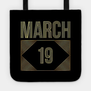 March 19 Tote