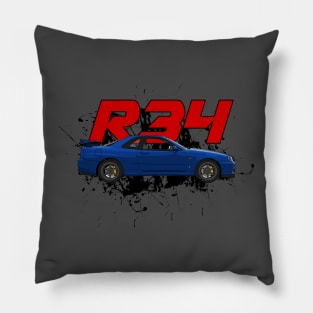 Nissan Skyline r34 Pillow