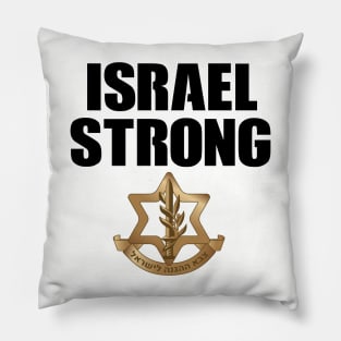 Israel Strong IDF T-shirt Design Pillow