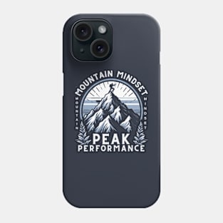 Ascent to Achievement Mountain Phone Case