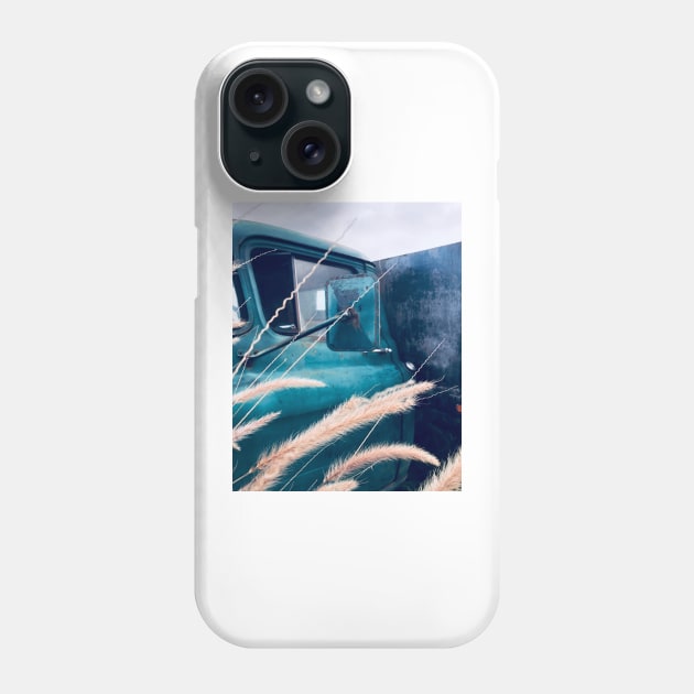 Truck in the Weeds Phone Case by aldersmith