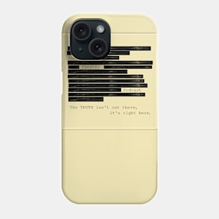 Conspiracy Theater Podcast Logo Phone Case