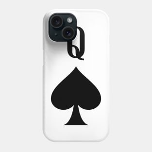 Queen of Spades Phone Case