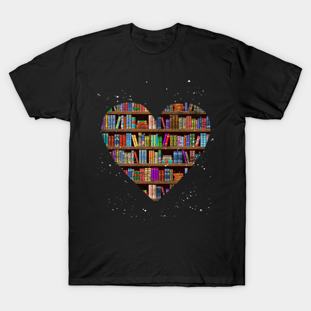 love reading books vintage - Reading - T-Shirt