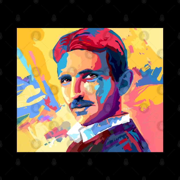 Nikola Tesla by mailsoncello