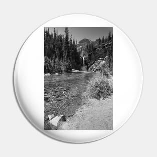 Glacier National Park Stream in the Mountains Pin