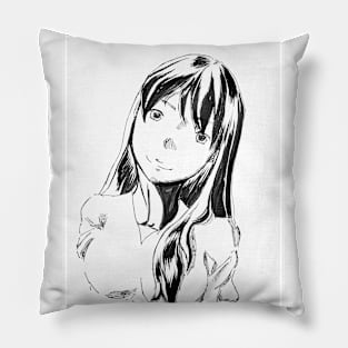 Anime girl Pillow