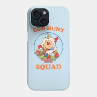 Egg Hunt Squad Rainbow Brite Distressed Phone Case